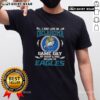 Alt Text: I May Live In Oklahoma But On Game Day My Heart And Soul Belongs To Philadelphia Eagles T-Shirt design.