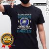 Original I May Live In Oregon But On Game Day My Heart And Soul Belongs To Philadelphia Eagles T-Shirt design.