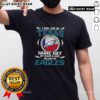 Original I May Live In Texas But On Game Day My Heart And Soul Belongs To Philadelphia Eagles T-Shirt design