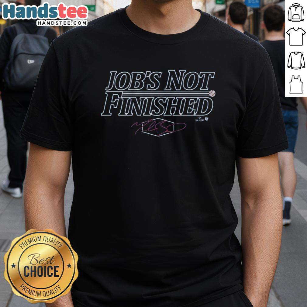 original-los-angeles-baseball-jobs-not-finished-t-shirt-1 Original Los Angeles Baseball 'Job's Not Finished' T-Shirt featuring bold graphics and a stylish design for fans.