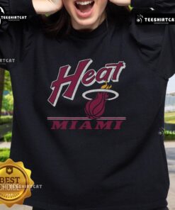 Original Miami Heat Fly By vintage sweatshirt featuring classic logo and retro design, perfect for basketball fans.