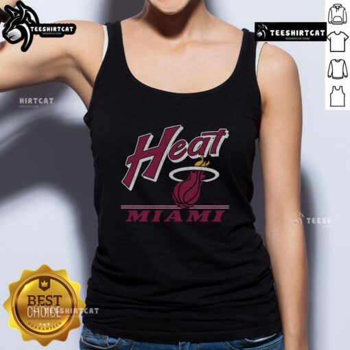 Original Miami Heat Fly By Vintage Tank Top featuring iconic team logo and retro design. Perfect for fans and collectors.