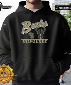 Vintage Milwaukee Bucks Fly By hoodie featuring bold logo and classic design for fans and collectors.