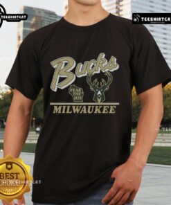 Alt Text: Original Milwaukee Bucks Fly By Vintage T-Shirt featuring classic logo and retro design for basketball fans.