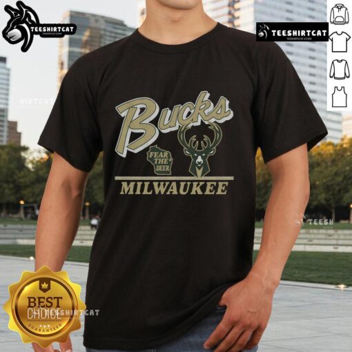 Alt Text: Original Milwaukee Bucks Fly By Vintage T-Shirt featuring classic logo and retro design for basketball fans.