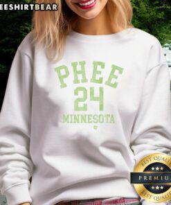 Alt Text: Original Napheesa Collier Superstar Sweatshirt featuring vibrant design and comfortable fit, perfect for fans.