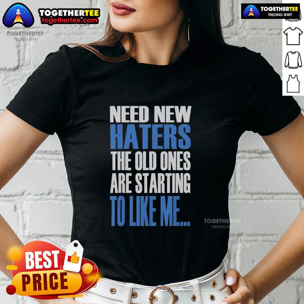 Original Need New Haters The Old Ones Are Starting To Like Me Khabib's Vintage Ladies-Tee Vintage ladies tee featuring Khabib's quote 'Need New Haters, The Old Ones Are Starting To Like Me' in stylish design.