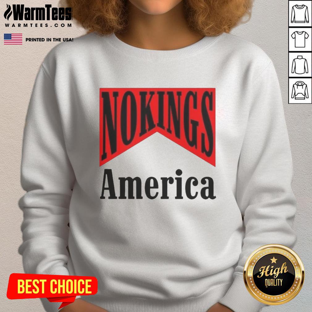 original-no-kings-america-medicine-packaging-sarcastic-sweatshirt Original No Kings America Medicine packaging design on a sarcastic sweatshirt, perfect for casual wear.