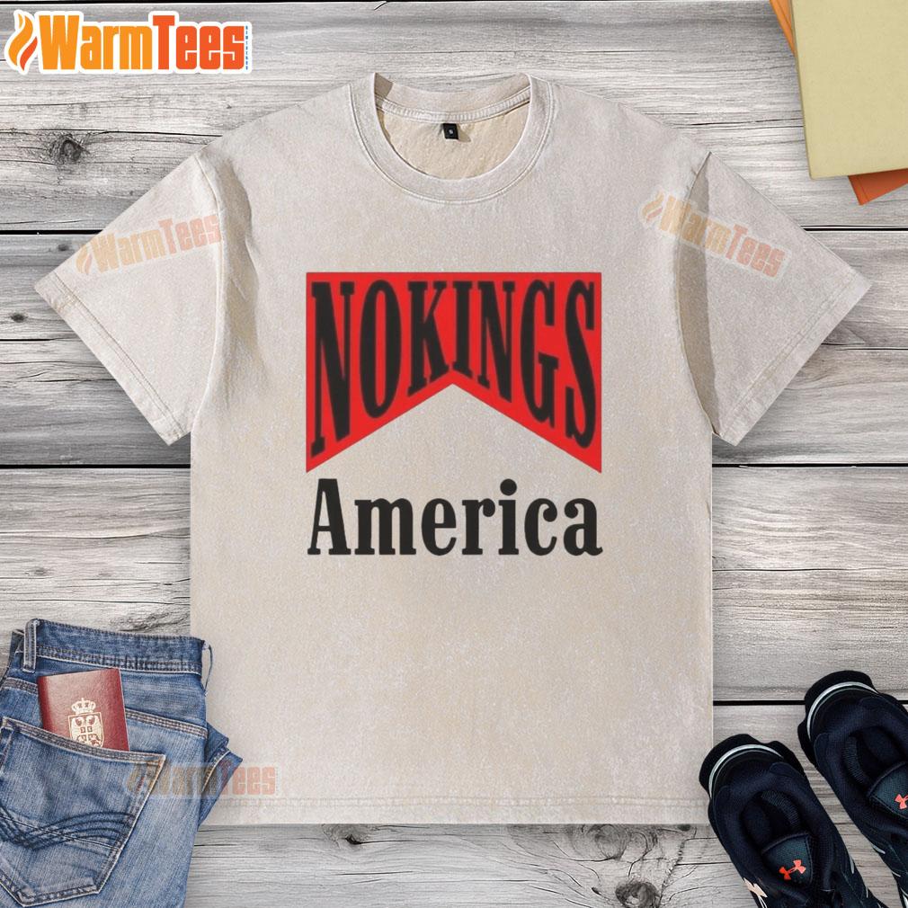 original-no-kings-america-medicine-packaging-sarcastic-washed-t-shirt Alt Text: Original No Kings America Medicine Packaging Sarcastic Washed T-Shirt featuring bold graphics and a vintage style.