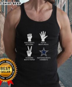 Original Dallas Cowboys Football Logo tank top showcasing team spirit and style for fans.