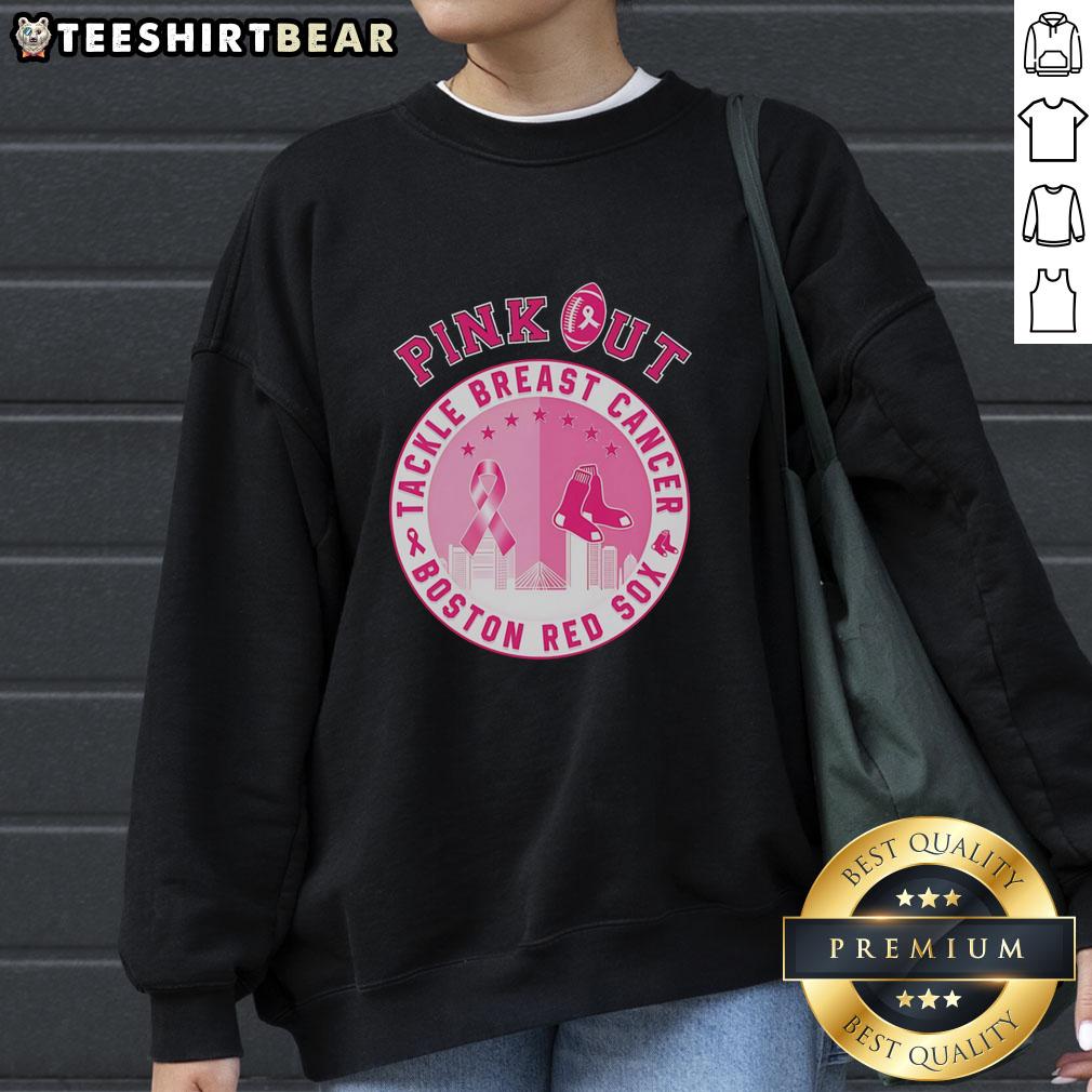 Original Pink Out Tackle Breast Cancer Boston Red Sox Sweatshirt Original Pink Out Tackle Breast Cancer Boston Red Sox Sweatshirt featuring team logo and vibrant pink design.