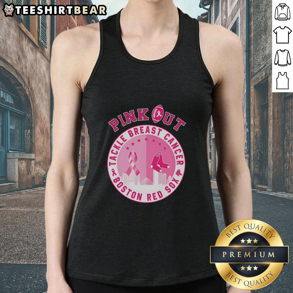 Original Pink Out Tackle Breast Cancer Boston Red Sox Tank Top Original Pink Out Tackle Breast Cancer Boston Red Sox Tank Top featuring vibrant pink design and team logo.
