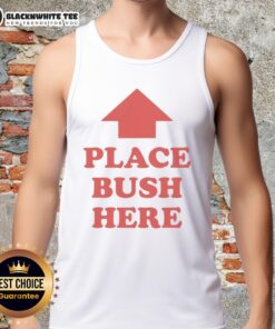 Original Place Bush Here Tank Top featuring a stylish design, perfect for casual wear and summer outings.