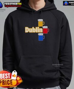Original Steelers Dublin 2025 Hoodie featuring bold team logo and stylish design, perfect for fans and casual wear.