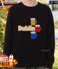 Alt Text: Original Steelers Dublin 2025 Sweatshirt featuring a bold design, perfect for fans and collectors alike.