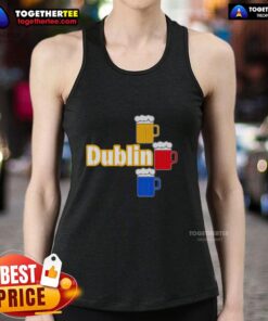 Original Steelers Dublin 2025 tank top featuring bold logo and stylish design for fans and collectors.
