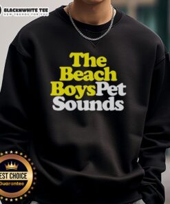 Original Beach Boys Pet Sounds sweatshirt featuring vibrant album artwork and cozy design for fans and collectors.
