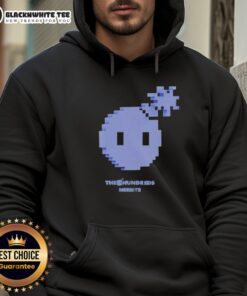 Alt Text: Original The Hundreds X Meebits pixel hoodie featuring vibrant pixel art design and stylish streetwear appeal.
