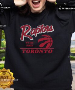Original Toronto Raptors Fly By vintage sweatshirt showcasing classic team logo and retro design in vibrant colors.