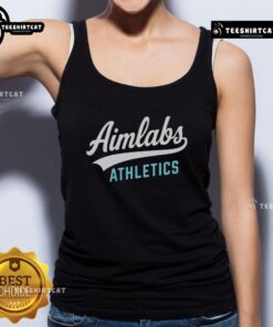Premium Aimlabs Athletics logo tank top featuring a modern design, perfect for athletic wear and casual outings.