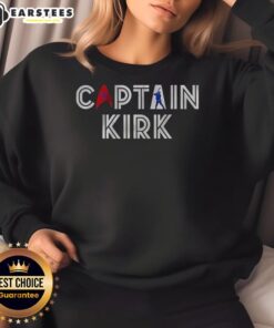 Premium Alejandro Kirk Toronto Blue Jays sweatshirt featuring Captain Kirk design, perfect for baseball fans.