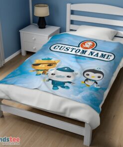 Premium BBC The Octonauts Velveteen Cute Blanket Fleece Customized Blanket - Image 3