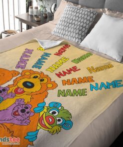 Premium Bear In The Big Blue House Cartoon Blanket Fleece Customized Blanket - Image 4