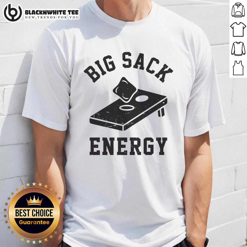 Premium Big Sack Energy Cornhole T Shirt Premium Big Sack Energy Cornhole T-Shirt featuring a vibrant design, perfect for cornhole enthusiasts and casual wear.