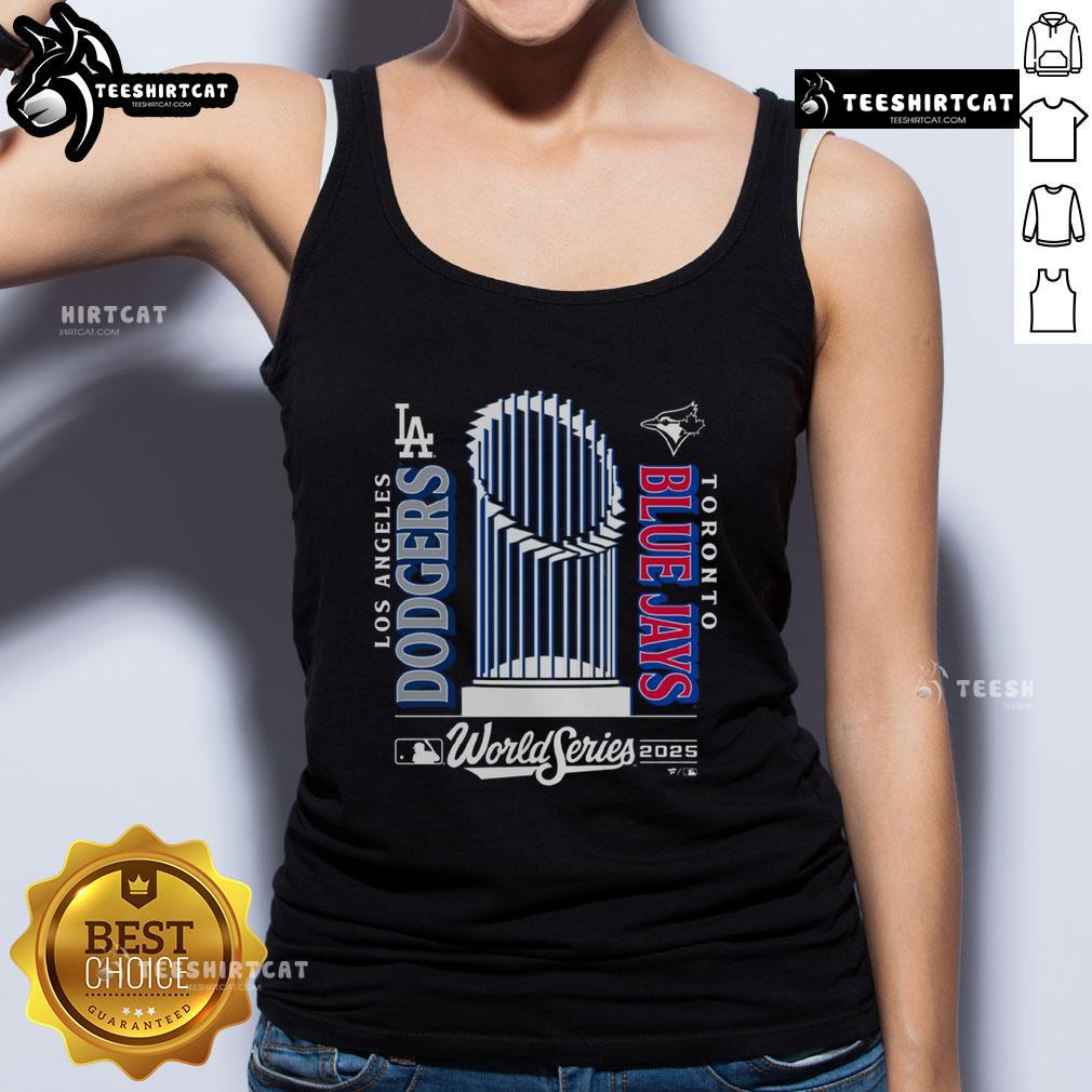 Premium Blue Jays 2025 World Series Match Up Tank Top Premium Blue Jays 2025 World Series Match-Up Tank Top featuring vibrant team colors and stylish design for fans.