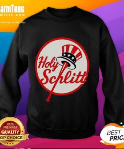 Premium Cam Schlittler Holy Schlitt New York Yankees logo parody sweatshirt featuring a unique and stylish design.