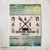 Premium Camping Couple Adventure Together Since Blanket Fleece Customized Blanket