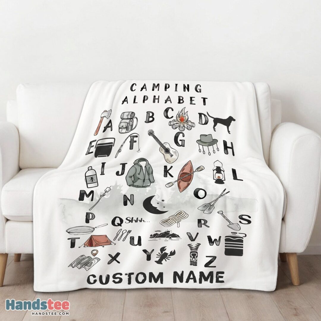 premium-camping-equipment-camping-alphabet-blanket-fleece-customized-blanket-mk-01 Premium Camping Equipment Camping Alphabet Blanket Fleece Customized Blanket - Image 3
