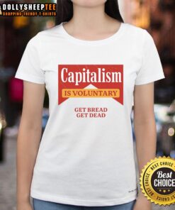 Premium Capitalism is Voluntary Cooling Performance Crew Ladies Tee in stylish design, perfect for casual wear.