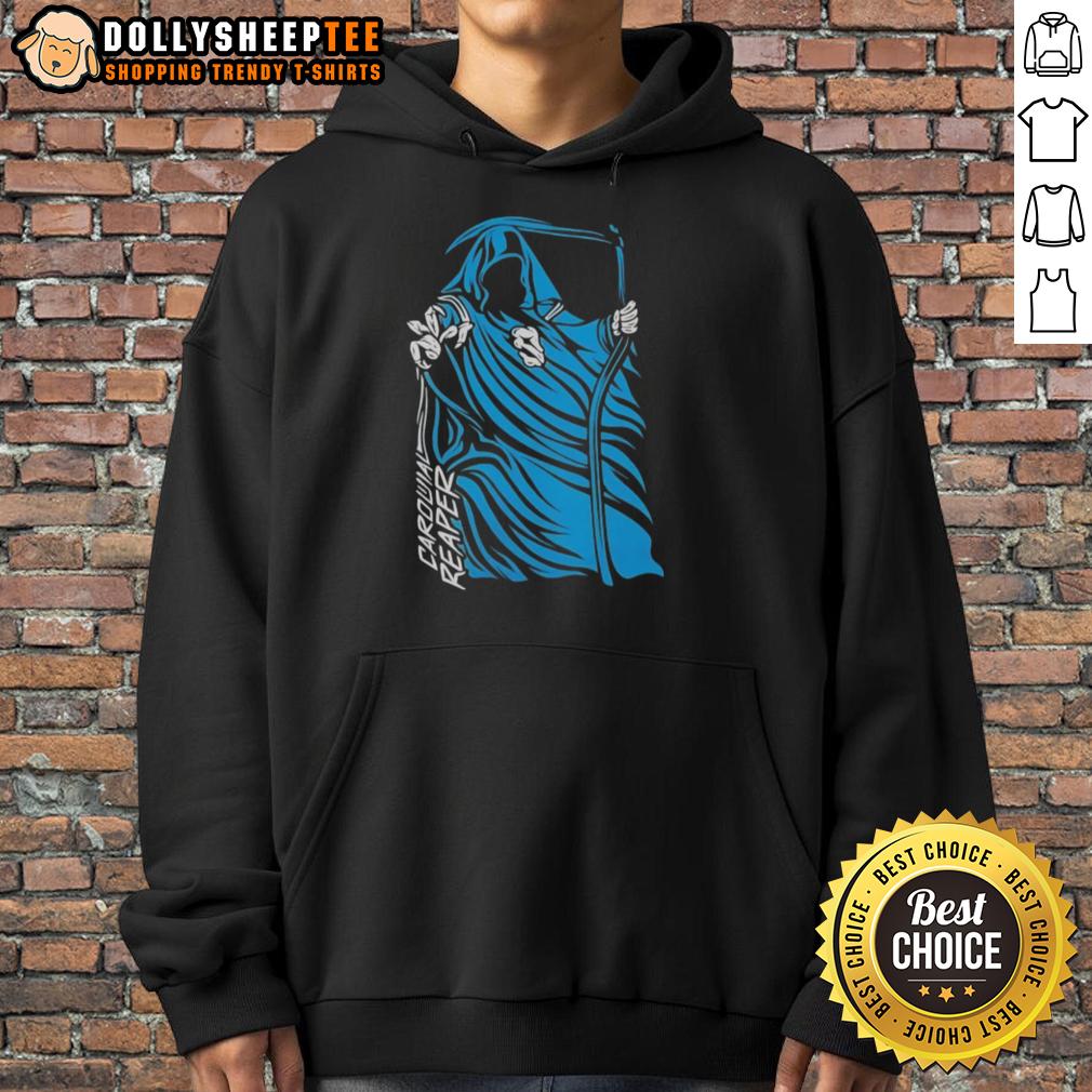 Premium Carolina Reaper Grim Reaper Carolina Panthers Hoodie Premium Carolina Reaper Grim Reaper Carolina Panthers hoodie featuring bold graphics and a stylish design.
