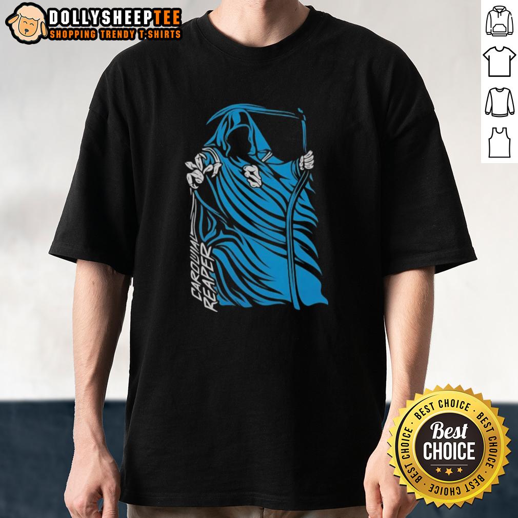Premium Carolina Reaper Grim Reaper Carolina Panthers T Shirt Premium Carolina Reaper Grim Reaper Carolina Panthers T-Shirt featuring a bold design for fans of the Panthers.