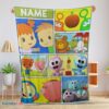 Premium Cartoon Baby First TV Quilt Velveteen Cute Blanket Fleece Customized Blanket