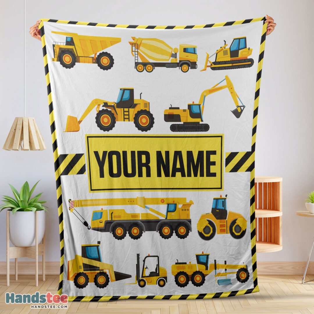 premium-cartoon-construction-trucks-with-friends-blanket-fleece-customized-blanket-mk-01-1 Premium Cartoon Construction Trucks With Friends Blanket Fleece Customized Blanket