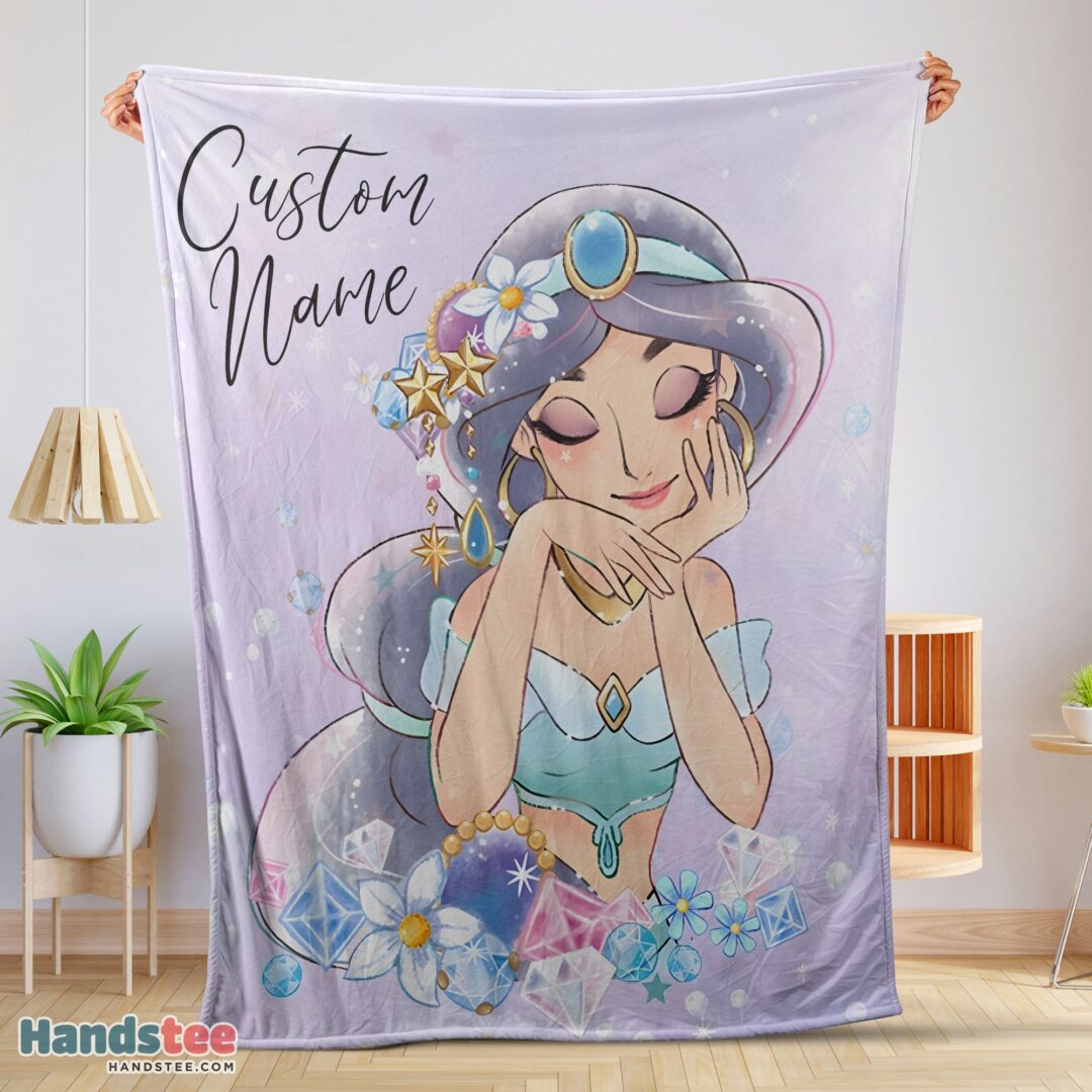 premium-cartoon-disney-aladdin-jasmine-princess-blanket-fleece-customized-blanket-mk-01 Premium Cartoon Disney Aladdin Jasmine Princess Blanket Fleece Customized Blanket