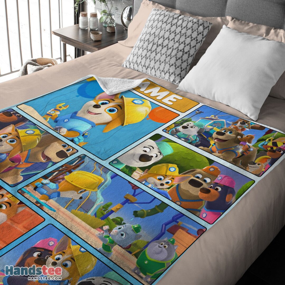 premium-cartoon-paw-patrol-baby-animals-blanket-fleece-customized-blanket-mk-03 Premium Cartoon PAW Patrol Baby Animals Blanket Fleece Customized Blanket - Image 4
