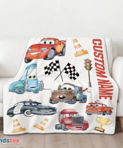 Premium Cartoon Pixar Cars Cute Character Blanket Fleece Customized Blanket - Image 3