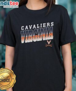 Premium Cavaliers Virginia polished ladies tee featuring a stylish design and comfortable fit, perfect for casual wear.