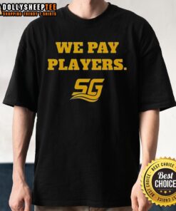 Premium Chad Powers Coach Byrd 'We Pay Players' T-Shirt featuring bold graphics and a comfortable fit for fans.