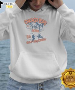 Premium Chicago Bears Shufflin Crew Hoodie featuring a stylish design, perfect for fans and cold weather wear.