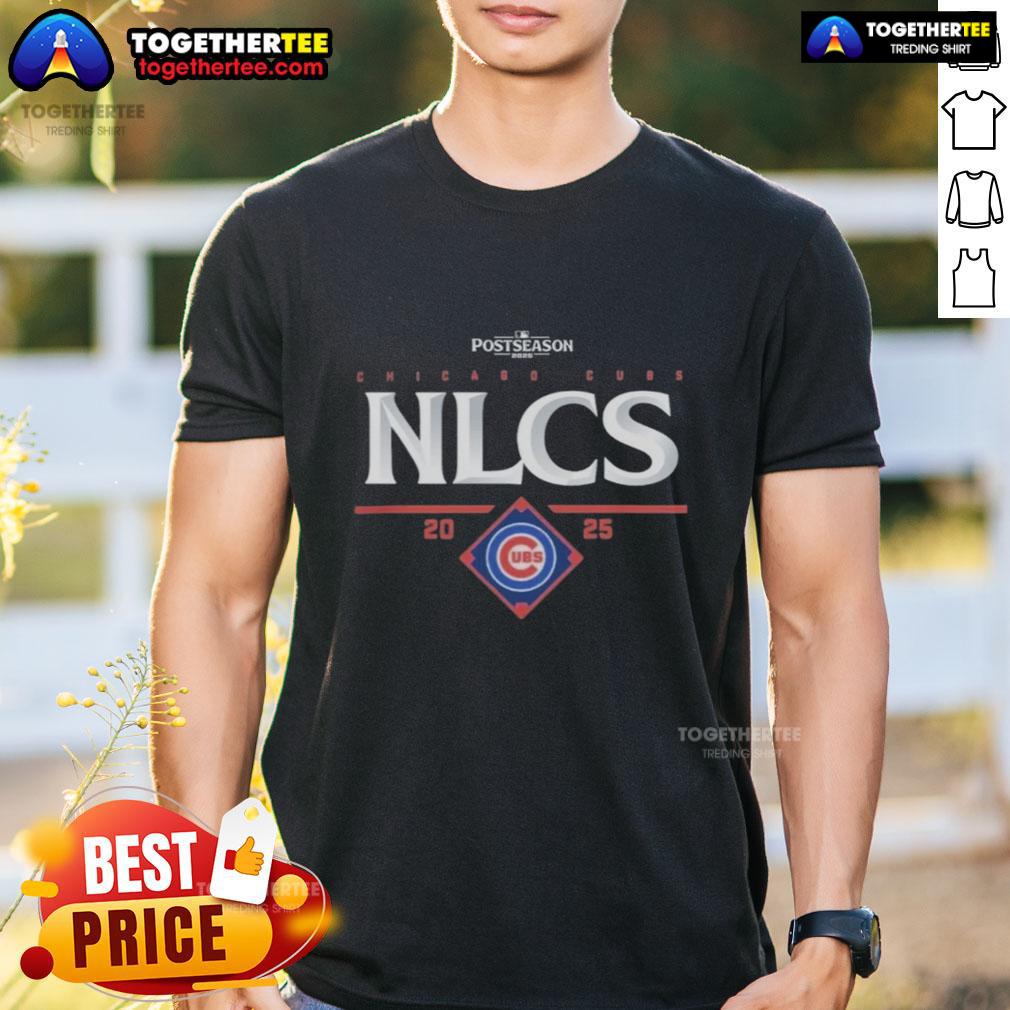Premium Chicago Cubs Nlcs 2025 National League Championship Series T Shirt Premium Chicago Cubs NLCS 2025 National League Championship Series T-Shirt featuring team logo and vibrant graphics.