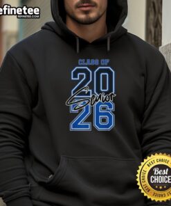 Alt Text: Premium Class of 2026 senior graduation hoodie featuring bold lettering and a comfortable design for proud graduates.
