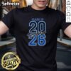 Premium Class of 2026 Senior Graduation T-Shirt featuring bold design for proud graduates celebrating their achievement.