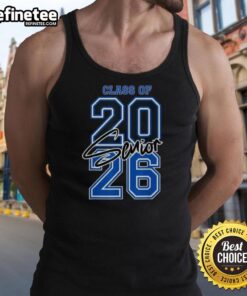 Alt Text: Premium Class of 2026 senior graduation tank top featuring stylish design, perfect for celebrating graduation day.
