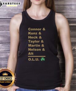 Premium Connor and Kunz and Heck and Taylor and Martin and Nelson and Alt Olu tank top displayed on a neutral background.