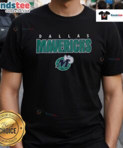 Premium Dallas Mavericks Throwback T-Shirt featuring classic logo and vintage design for basketball fans.