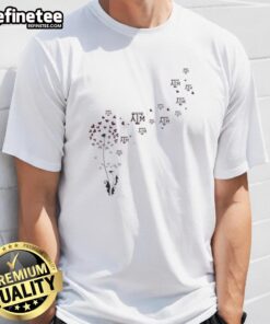 Alt Text: Premium Dandelion Flower Texas A&M Aggies football logo t-shirt featuring vibrant design and team colors.